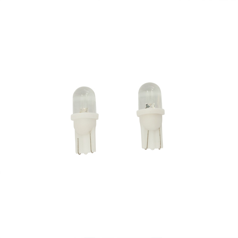 T-10 LED Bulbs 12V White, set of 2 pieces