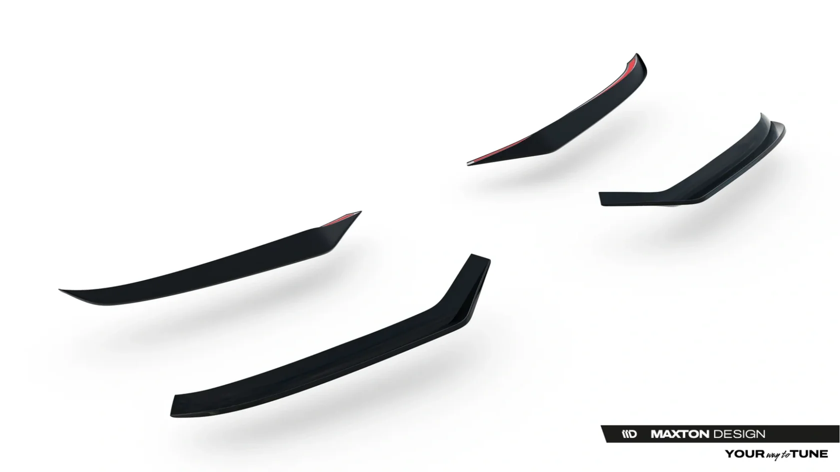 Roof spoiler  Ford Transit Custom (V710) 2023- & Volkswagen Transporter T7 2024- (with 2 rear doors) (PU)