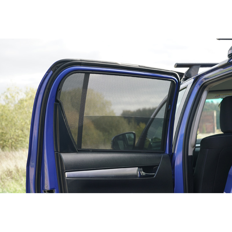 Set Car Shades  Toyota Hilux VIII Twin Cab 2015- (4-pieces)