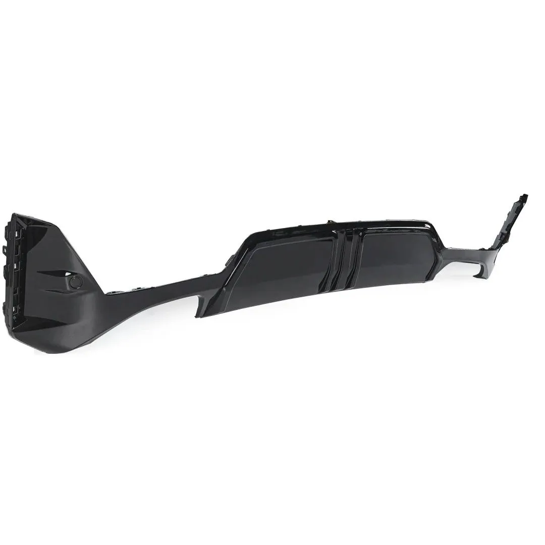 Diffuser passend voor BMW 3 Serie M Pakket G20 G21 LCI Glans Zwart