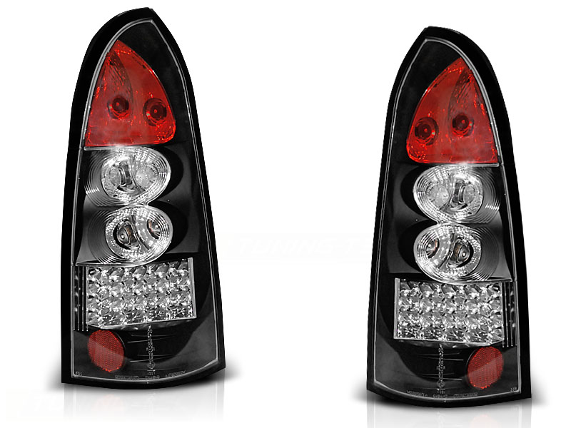 Taillights Opel Astra G Carafrom LED smoke/Red