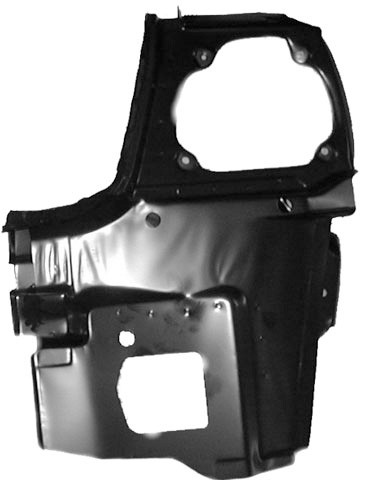 EINDPLAAT ACHTER links AUDI A4 94-00