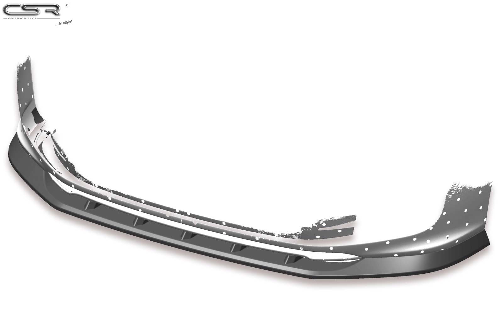 Voorspoiler passend voor VW Golf 6 GTI Edition 35 Glans Zwart – 05/2011–11/2012