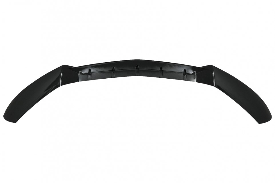 Voorspoiler passend voor Mercedes C-klasse W205 S205 C205 A205 C43 Look Glans Zwart