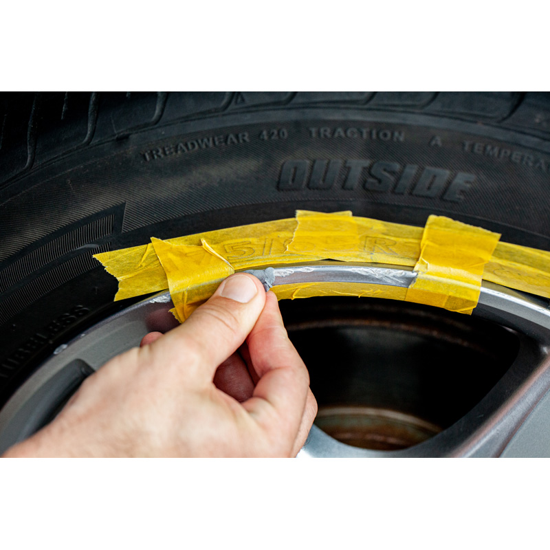 Quixx Wheel Repair Kit - for silver wheels