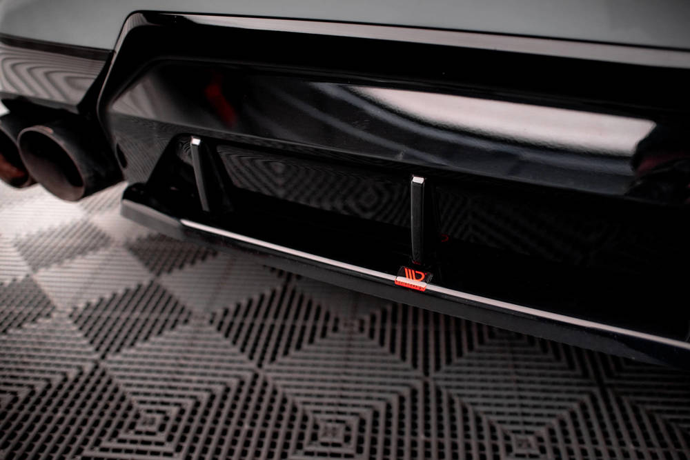 Diffuser passend voor BMW 2 Serie G42 Coupe M240i Maxton Glans Zwart
