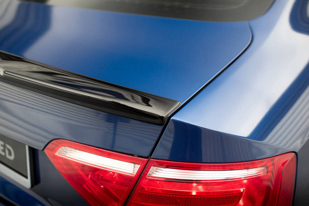 Spoiler passend voor Audi A5 / A5 S-Line / S5 8T Coupe Maxton Glans Zwart