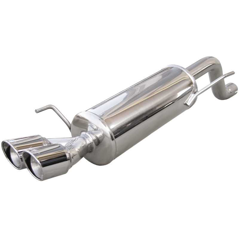 100% Inox Sport Exhaust  Abarth Punto EVO 1.4TB MultiAir (165HP) 2010- 2x80mm X-Race