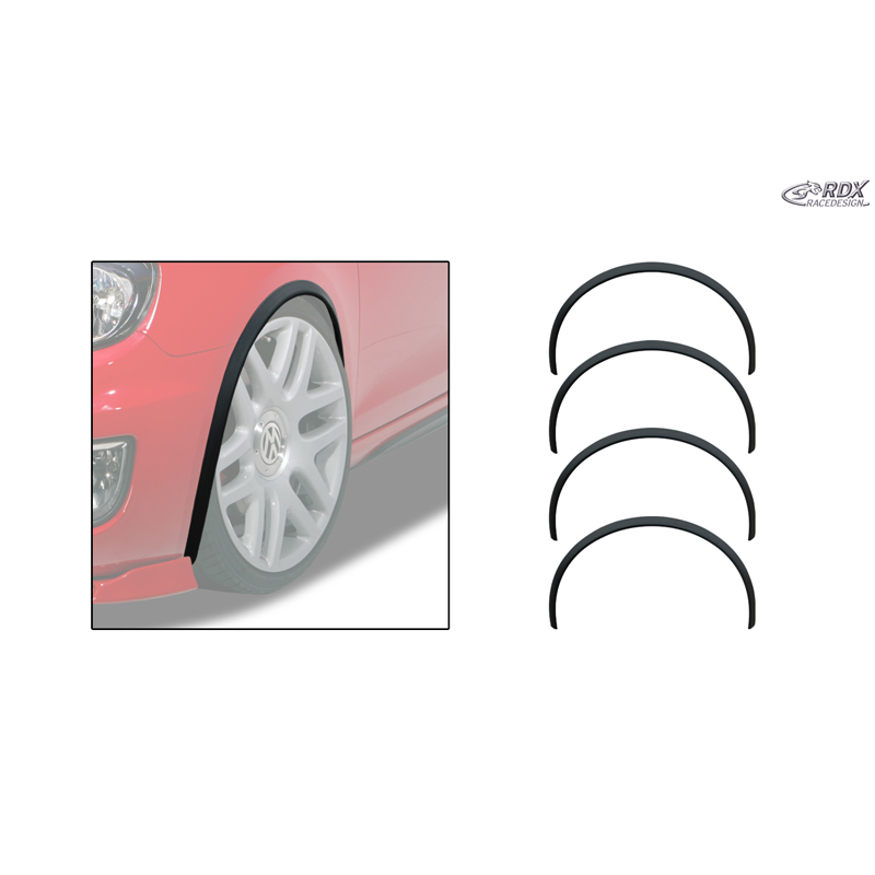 RDX Universal Wheel arch extensions Fender-X - Set of 4 pieces - 150cm each
