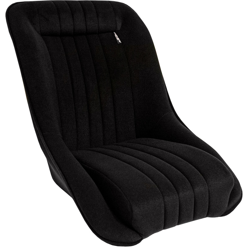 Sport seat 'Classic' - Black - Non-reclinable back-rest - incl. slides