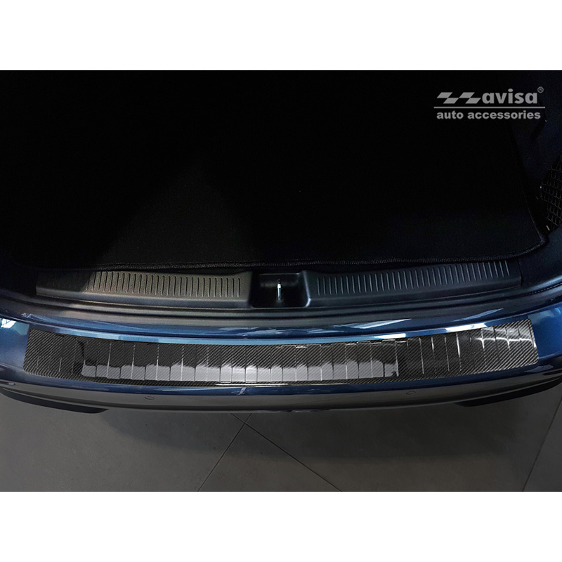 Real 3D Carbon Rear bumper protector  Mercedes B-Class W247 2019-