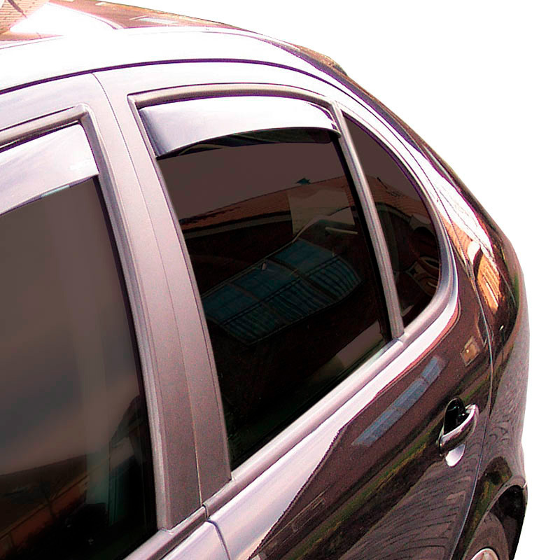 ClimAir Window Visors Master Dark (rear)  Skoda Octavia IV (NX) Sedan 2020-