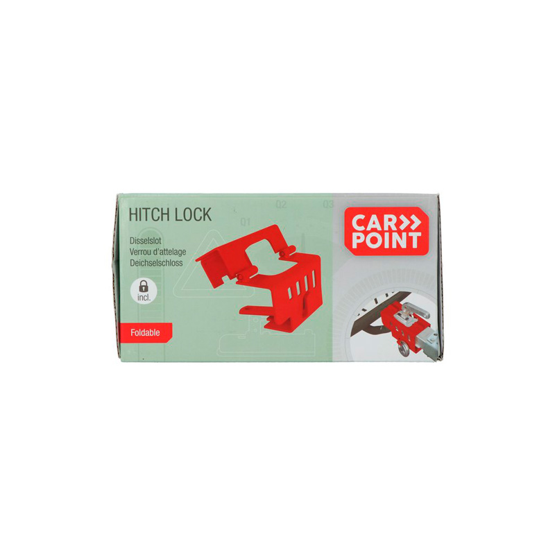 Carpoint Hitch Lock Foldable incl. Padlock