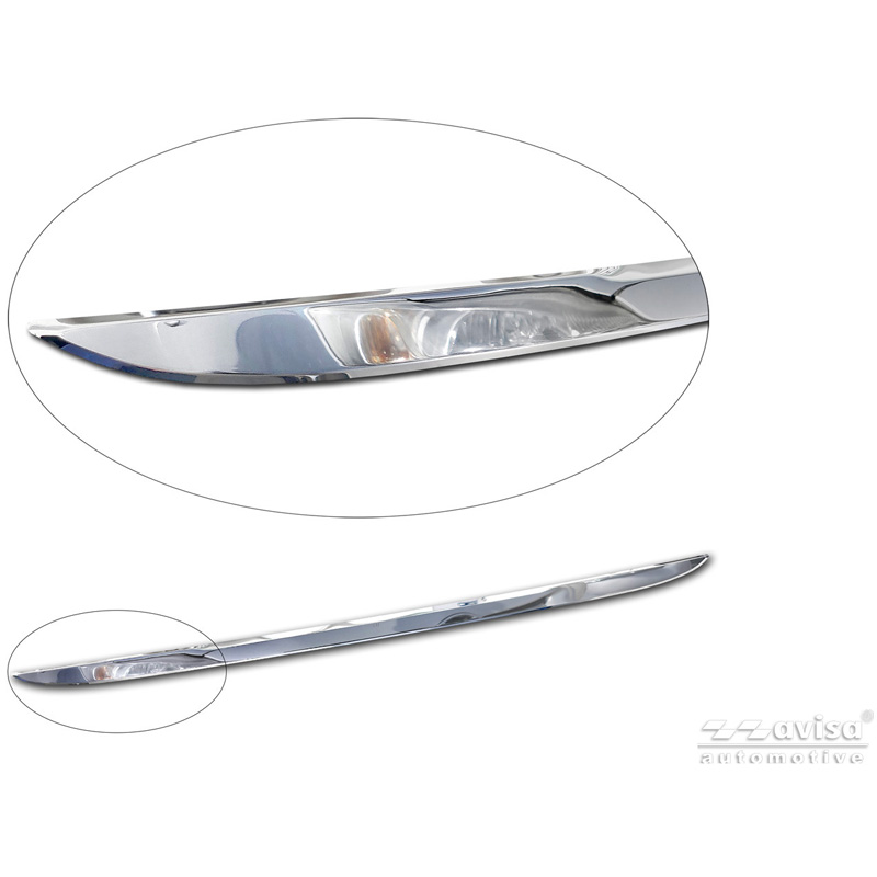 Avisa Chrome Stainless Steel Trunk Tailgate Trim Cover  BMW 3-Series (G20) M-Sport Facelift 2018-2022, Facelift 2022-2024 & Facelift 2024-
