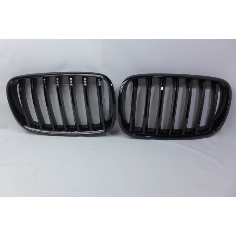 Full Gloss Black Grills  BMW X5 E70 / X6 E71 2007-2013