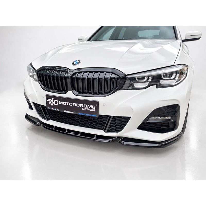 Motordrome Front Spoiler  BMW 3 Series (G20) M-Sport/M340i & 3 Series (G21) Touring M-Sport/M340i 2019-2022 (ABS)