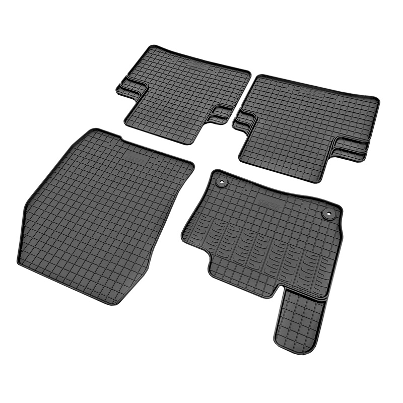 Rubber car mats set  Opel Astra-e (L) 2024- (4-pieces + fixing system)