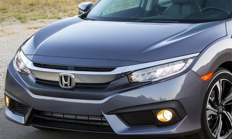 Headlights Honda Civic Mk10 (FC/FK) (2016-Up) Sedan & Hatchback Full LED Dynamic black