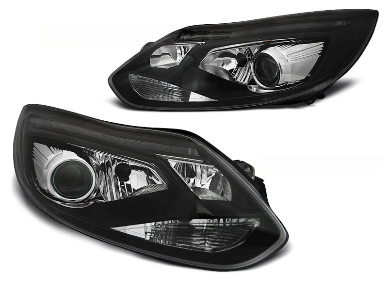 Headlights Ford Focus MK4 12+ black
