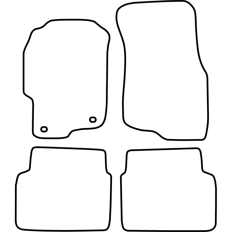 Set car mats  Rover 400 1995-