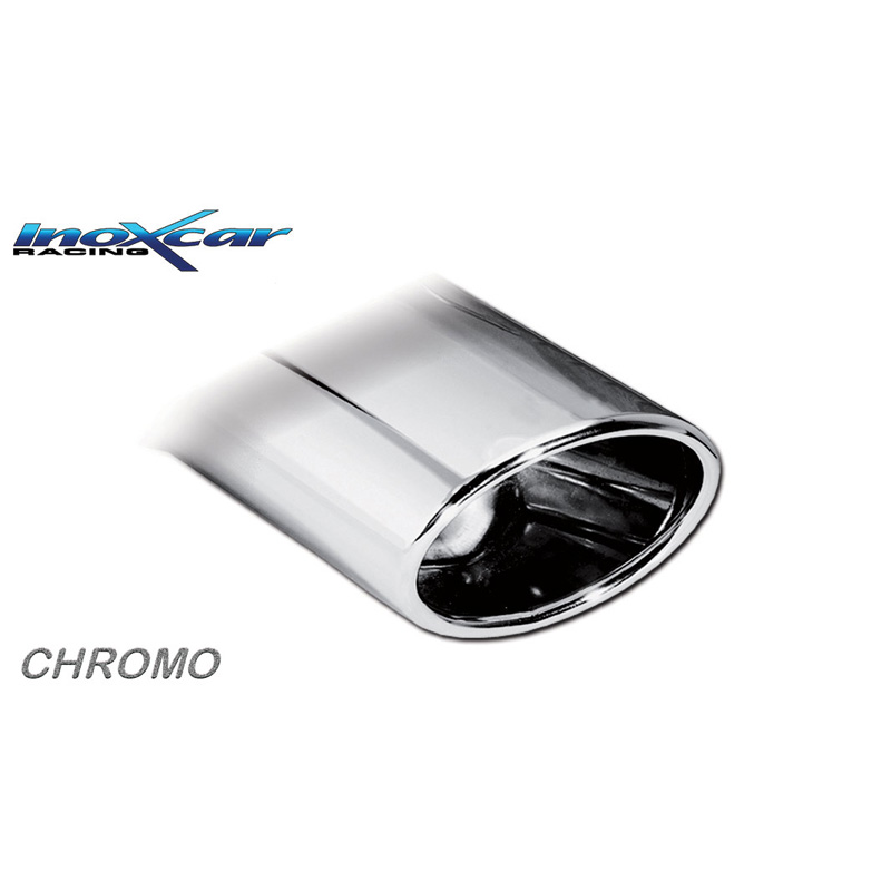 100% Inox Double sport exhaust  Audi S3 (8V) Sportback 2.0 TFSI 300hp 2013- 1x150x105mm