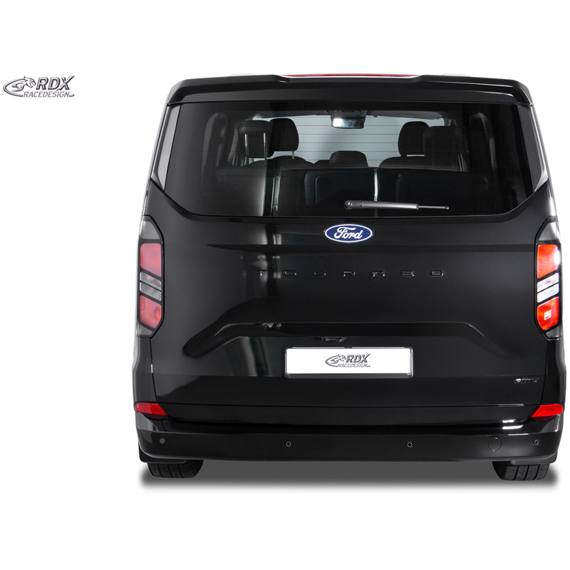 RDX Racedesign Roof spoiler  Ford Transit Custom / Tourneo Custom 2023- & Volkswagen Transporter / Caravelle T7 2024- (with rear hatch) (PUR-IHS)