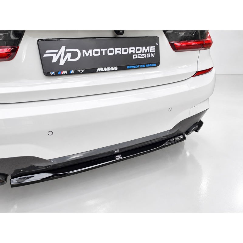 Motordrome Rear Bumper Skirt  BMW 3 Series (G20) M-Sport/M340i 2019-2022 (ABS)