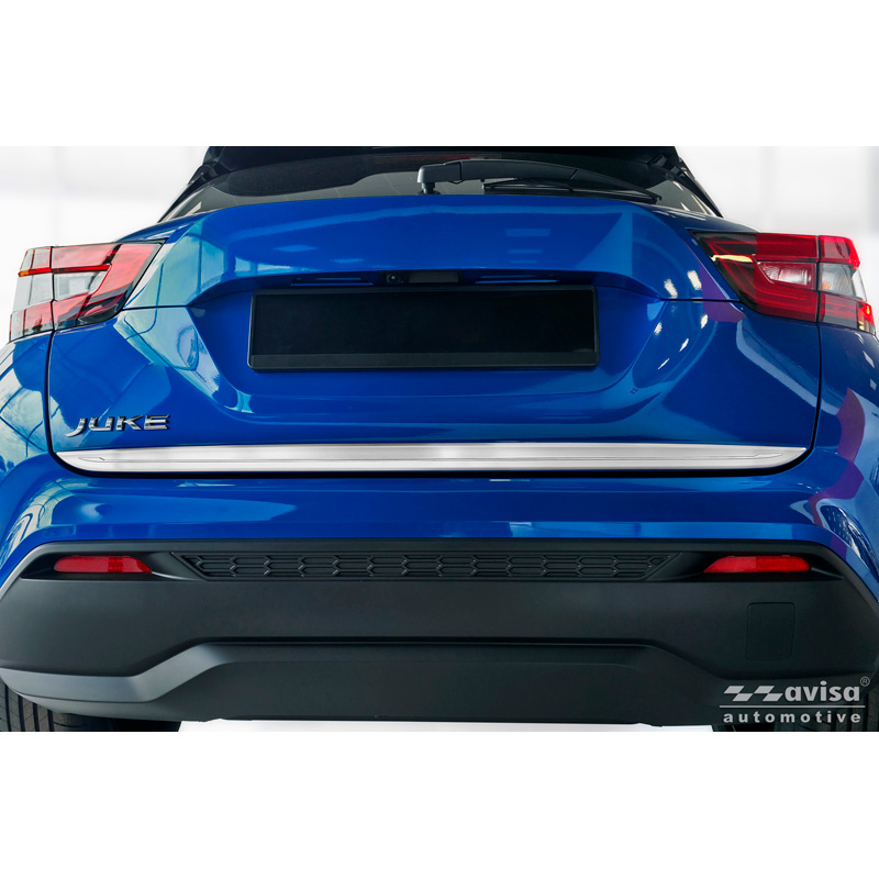 Avisa Brushed Stainless Steel Trunk Tailgate Trim Cover  Nissan Juke II (F16) 2019-