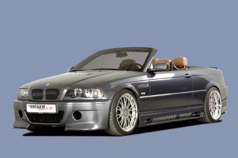 Sideskirts passend voor BMW E46 alle modellen ook M3 with 2 schacht and 2 uit