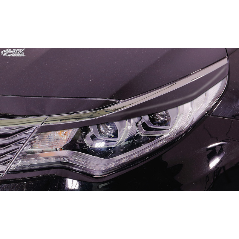 Head light spoilers  Kia Optima (JF) 2015- (ABS)