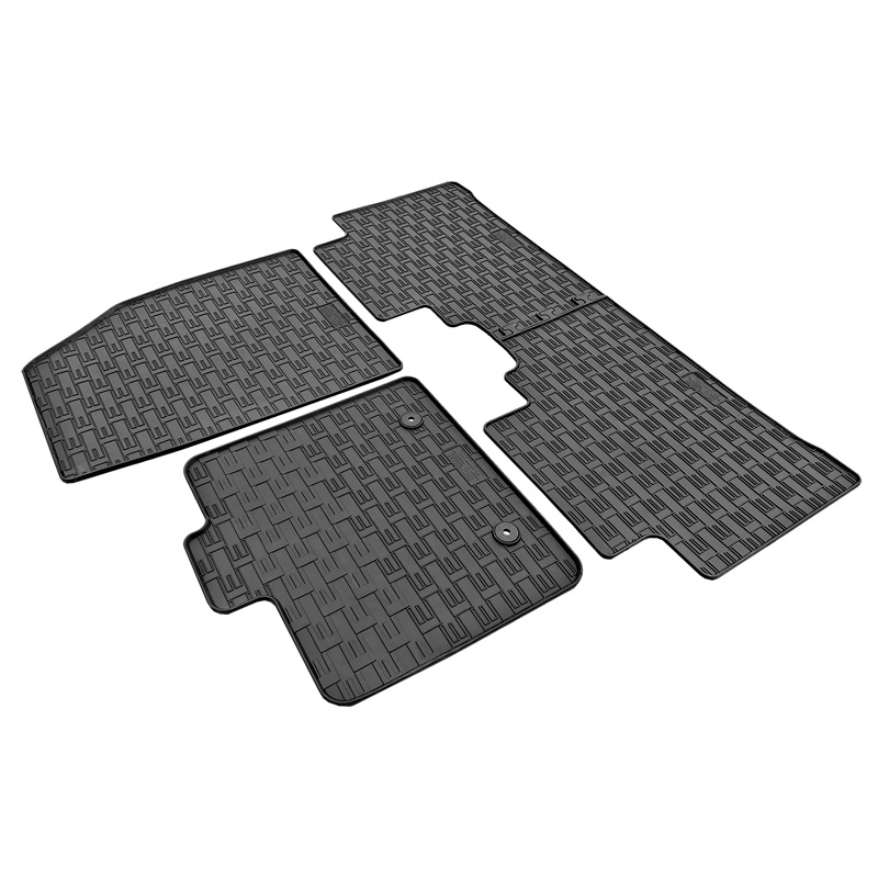 Rubber car mats set  BYD Dolphin 2021- (4-pieces + fixing system)