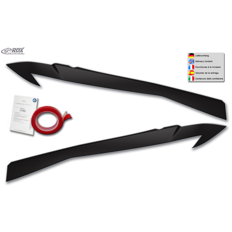 Head light spoilers  BMW X5 F15 2013-2018 (ABS)