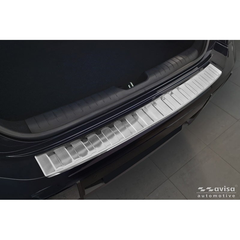 Avisa Stainless Steel Rear Bumper Protector  Hyundai Ioniq 6 2022- - Silver