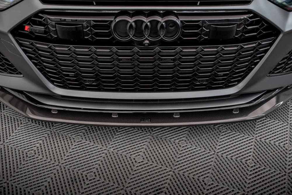 Voorspoiler passend voor Audi RS6 / RS7 C8 Maxton Carbon