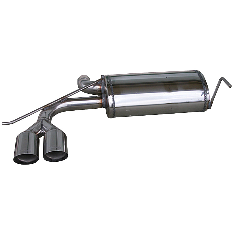 100% Inox Sport Exhaust  Audi S3 8L 1999-2003 2x80mm Racing