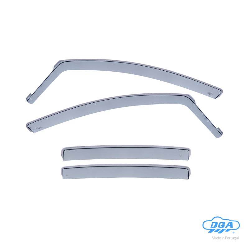 DGA Wind Deflectors Set  Opel Corsa D & E HB 5-doors 2006-2019 (4-pieces)