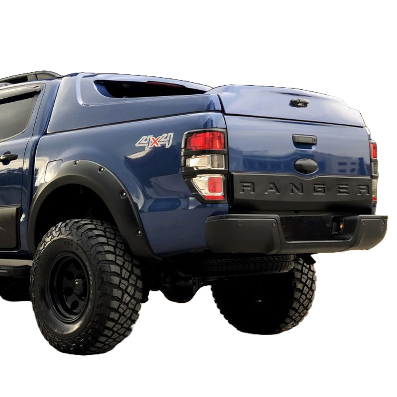 Tailgate Cover  Ford Ranger T6/T7/T8 2012-2022 - Version 3 - Matt black
