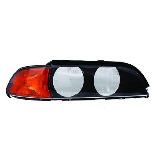 Koplamp HUIS rechts E39, 95-00 ORANJE Knipperlicht