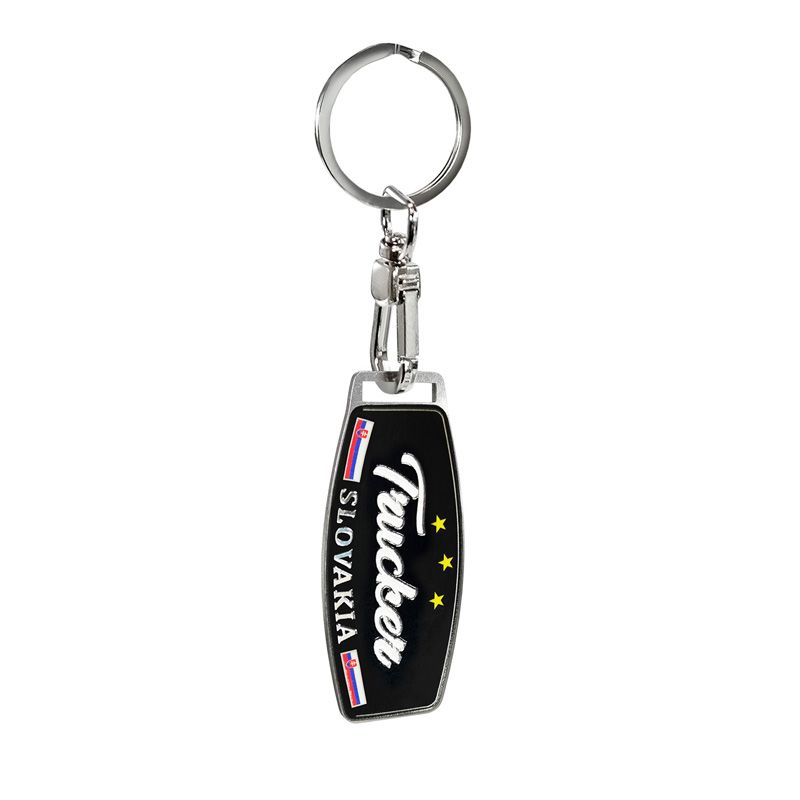 Stainless steel key chain - Trucker/Slovakia