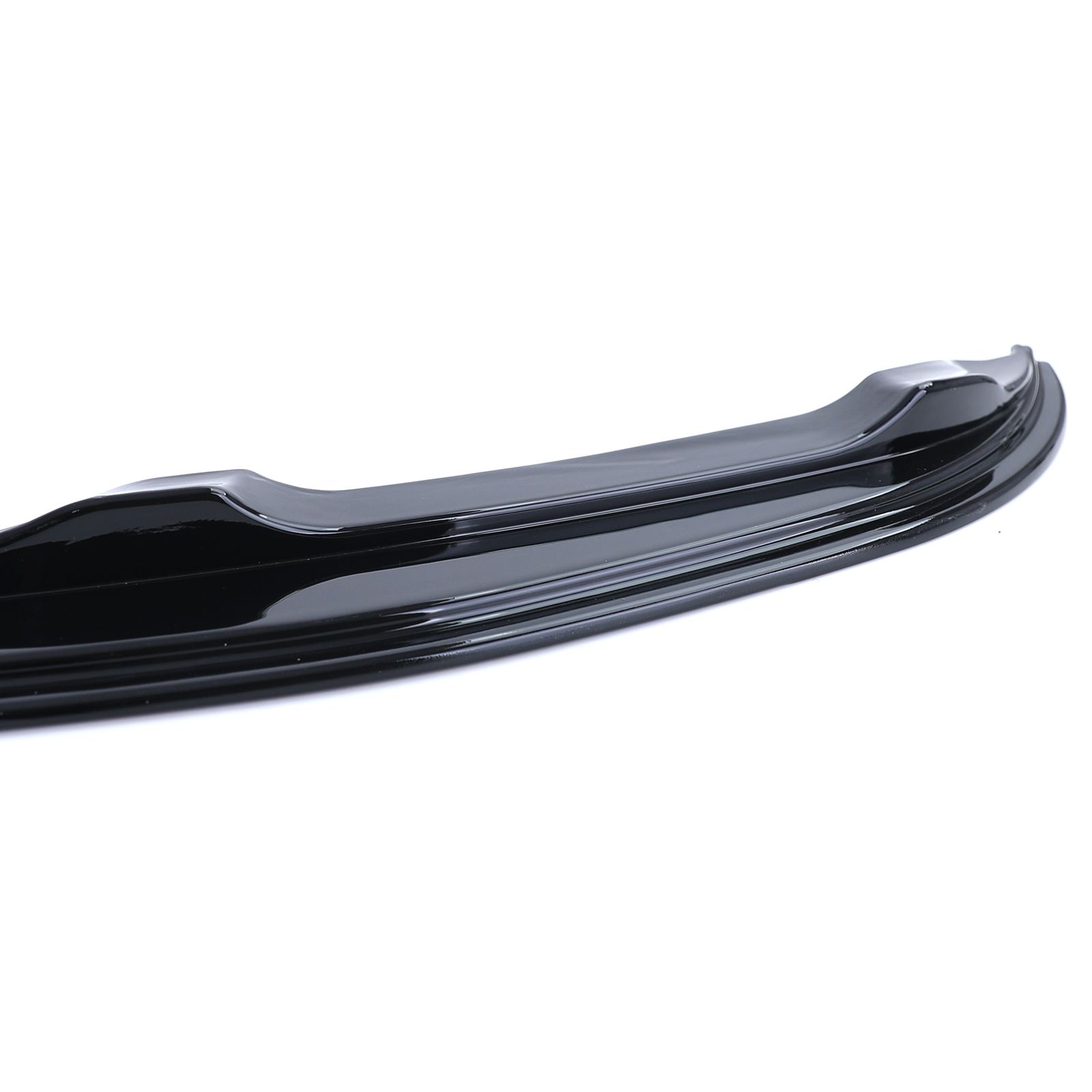 Voorspoiler passend voor BMW 3 Series E90 E91 (2004-2008) Glans Zwart
