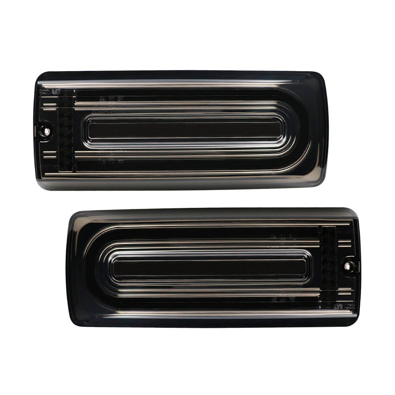 Set LED Tail Lights  Mercedes G-Class W463 G500/G550/G55/G63 AMG 1999-2018 - Smoke - incl. Dynamic Running Light