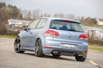 Reardiffusor VW Golf VI Rieger Carbon Duplex