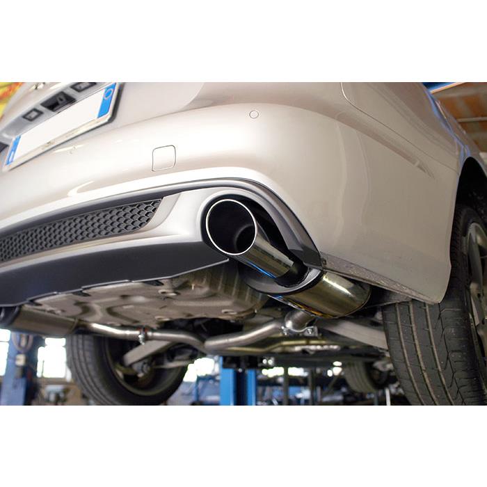 AUDI A6 C7 4G (Sedan + Avant) 2.0 TFSI (211 Hp) 2013 -> 2014 Rear exhaust Right O100