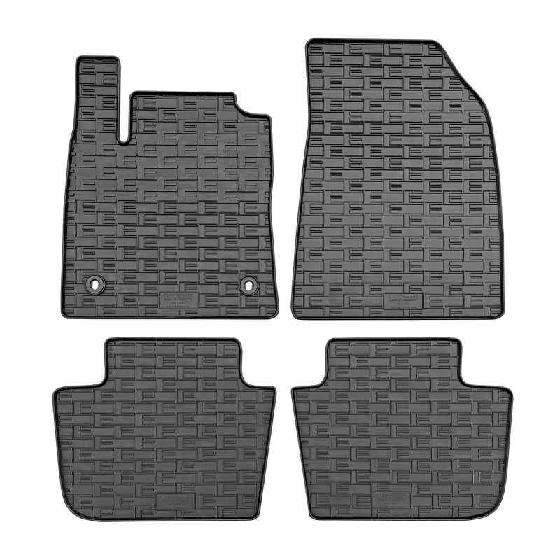 Rubber car mats set  MG 4 (EV) 2022- (4-pieces + fixing system)