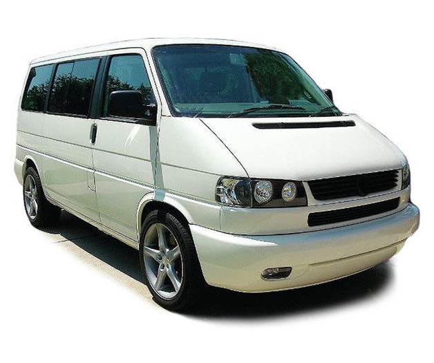 Headlights Bus T4 Angel Eyes Black