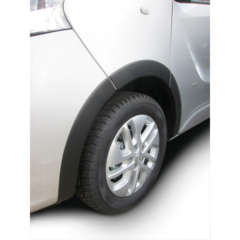RGM Set Wheel arch extensions  Opel Vivaro 2014-2019 Long Wheel Base - Black