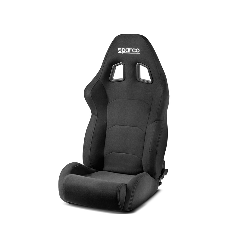Sparco Sport Seat R500 Torino - Black - Reclinable