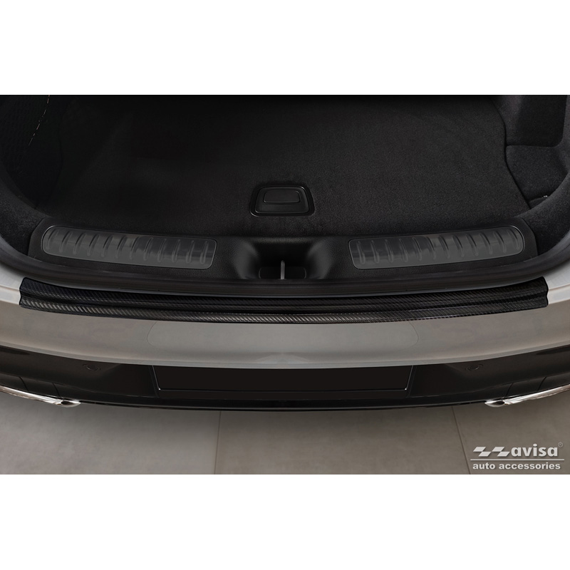 Real 3D Carbon Rear bumper protector  Mercedes GLC II Coupe (C254) 2022-