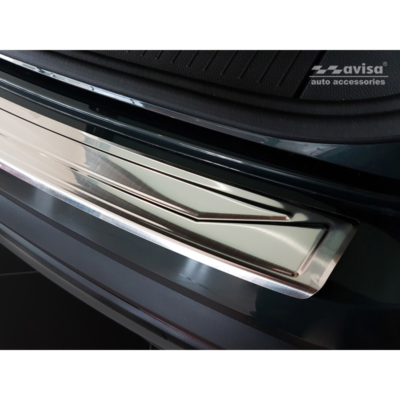 Stainless Steel Rear bumper protector  Seat Tarraco 2019-
