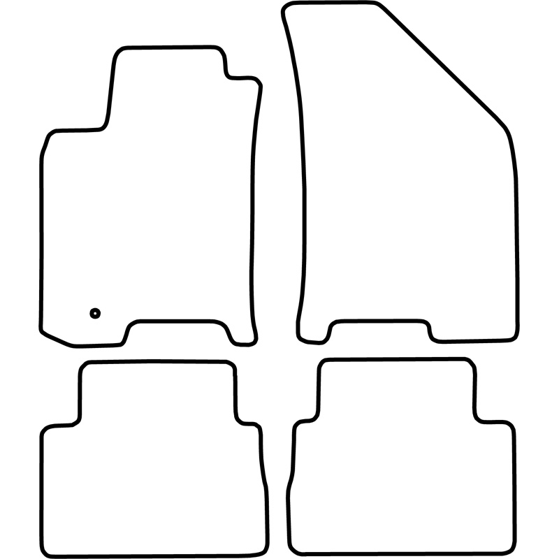 Set car mats  Daewoo Lacetti 2002-2006